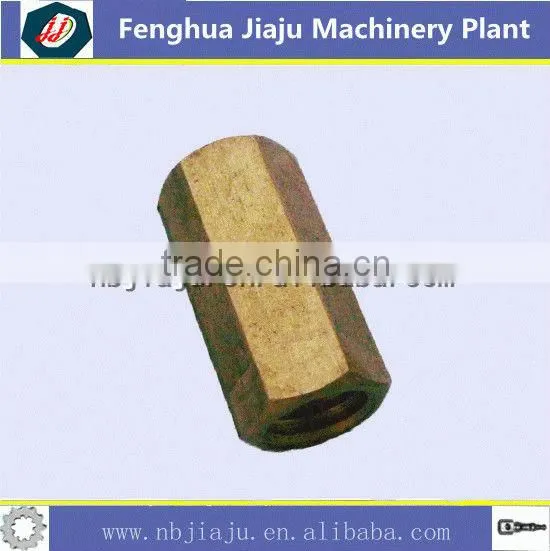 Brass external thread nut