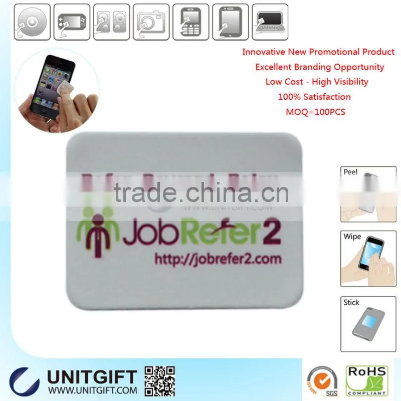 2016 lovely mobile phone screen cleaners screen wipers whole sale