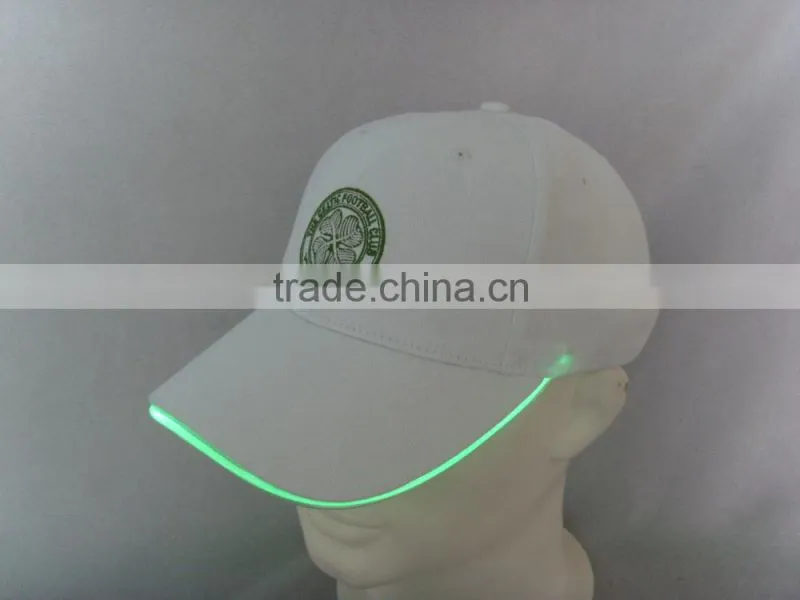 baseball cap with built-in led light