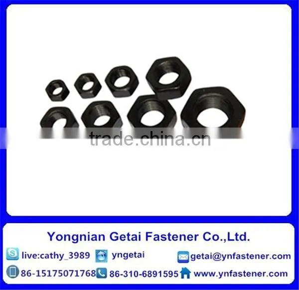 Zinc Plated DIN935 DIN937 Hexagonal Nuts