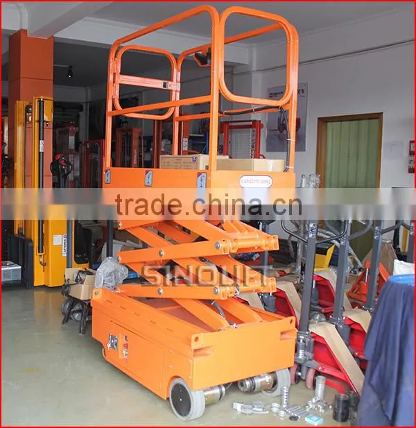 Sinolift FSJY3/FSJY3.9 Small Electric Platform Scissor Lift