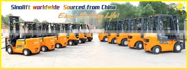 2015 SINOLIFT 1T 1.5T 1.8T Internal Combustion Counterbalanced Diesel Forklifts with CE Certificates