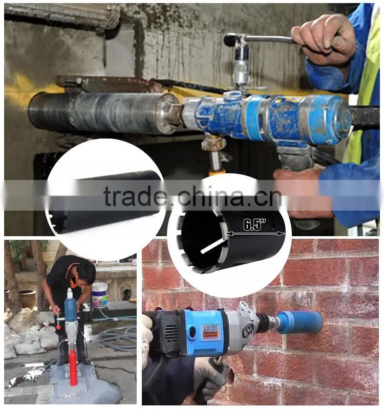 Diamond core drill bit