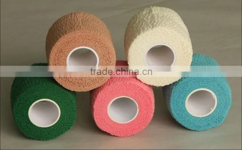 Non-woven cohesive elastic bandage with high quality horse cohesive bandage