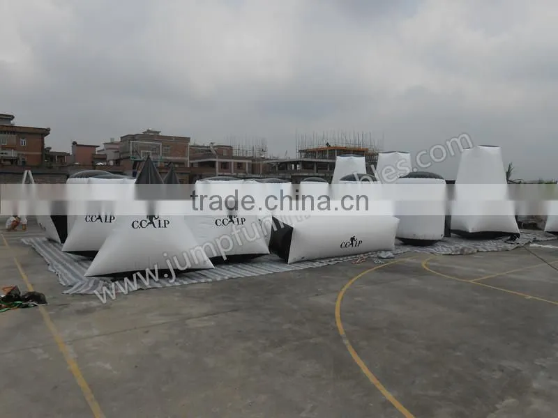 inflatable cylinder bunker/inflatable barrier bunker/inflatable paintball obstacle