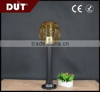 outside use natural green unbreakable acrylic plastic globe lawn light fixture