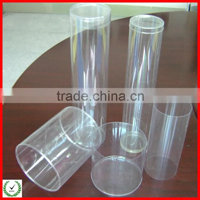 supplier of foldable clear plastic clear cylinder packaging