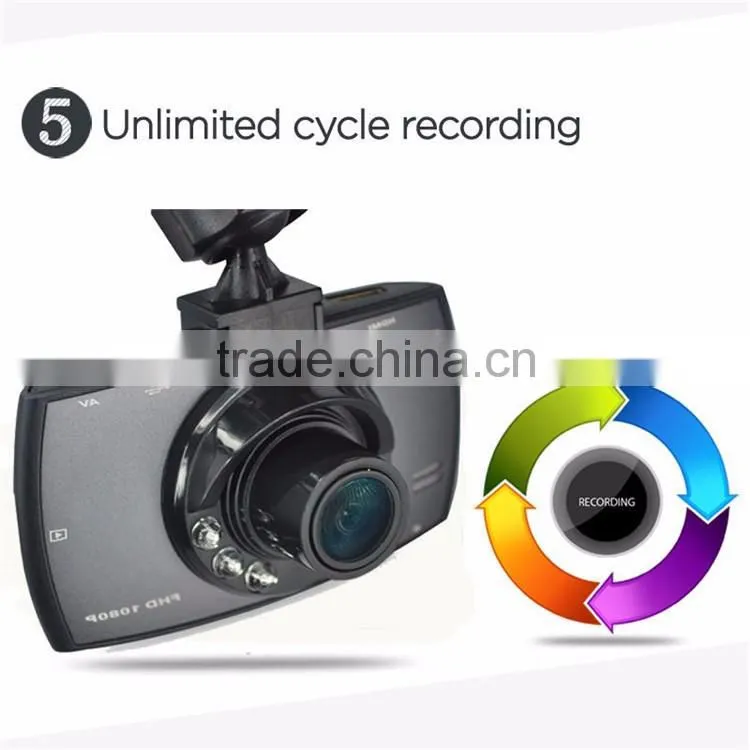 New high resolution wide angle full hd car dashboard dash camera