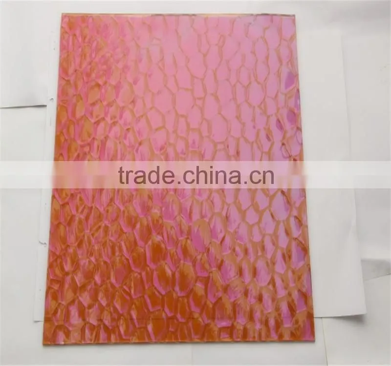 4mm patterned mirror/figured mirror for decoration