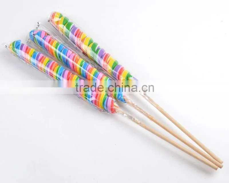 90g hand made candy swirl lollipops