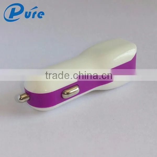 Accepted OEM 2A output electric car charger, portable car battery charger for Mobile phone Accessories/Mp3/Mp4/Power tool car