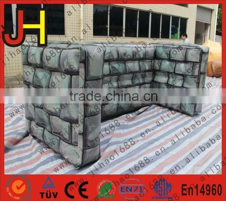 New Style U-Shape Inflatable Paintball Air Bunkers For Sale