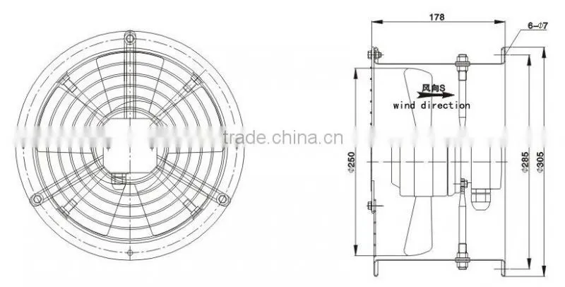 high export types of fan blades