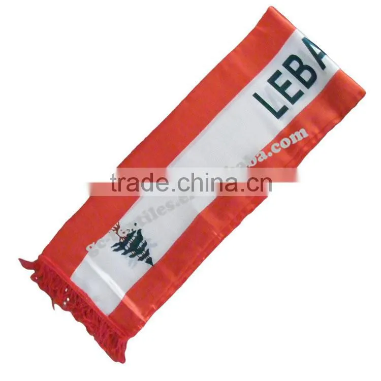 wholesale china manufacture supplier hot new product for 2015 fashion World Cup knit fans scarf