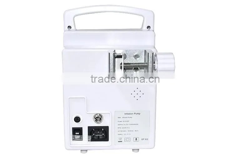 2017 new LCD Display portable infusion pump medical equipment by CE ISO certified
