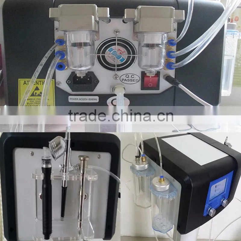 Skin Revitalizer 3 in 1 ultrasonic skin scrubber oxygen jet skin peel facial machine