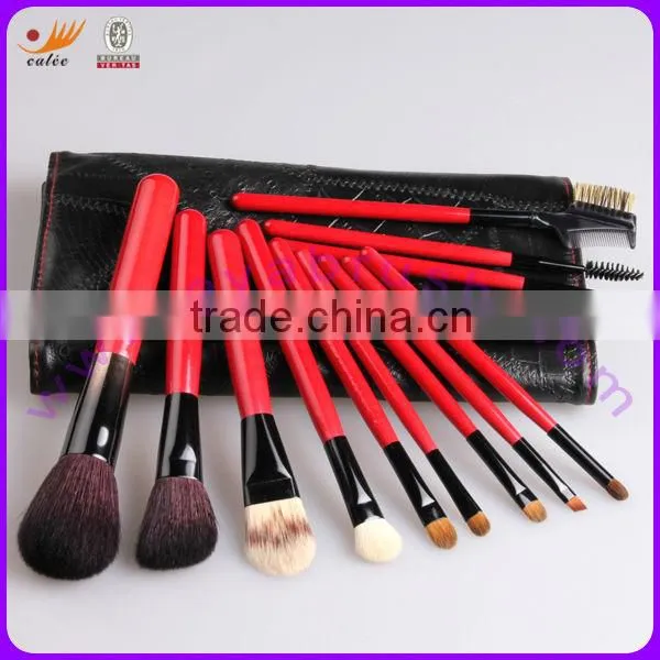 Cosmetic brush sets with various of different colors