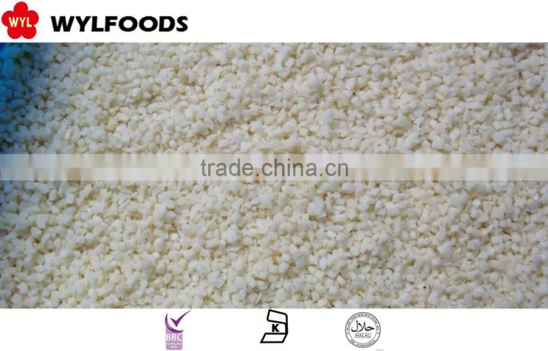 Frozen IQF garlic dices/slices/clove/crushed,Grade A