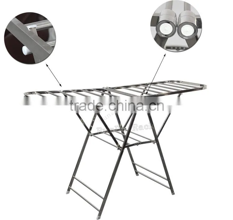 metal hanging clothing stand/children hanger with board