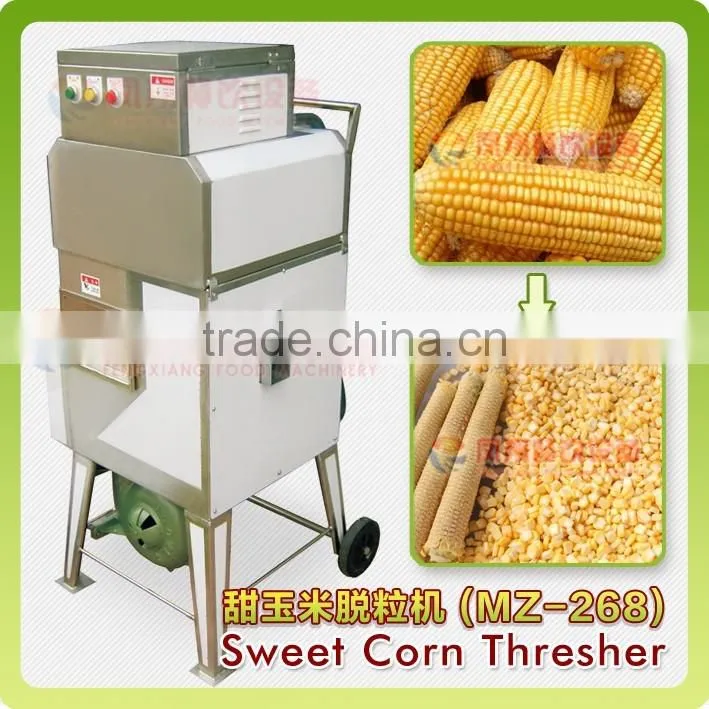 MZ-268/368 High Efficiency Sweet Corn Maize Sheller Thresher