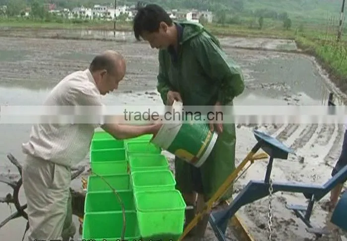 Hot Sale Profesional Manufactured Diesel Engine With Fertilizer Application Paddy Field Seeder Machine For Paddy Rice