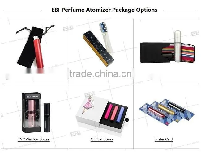 Pocket mini perfume atomizer