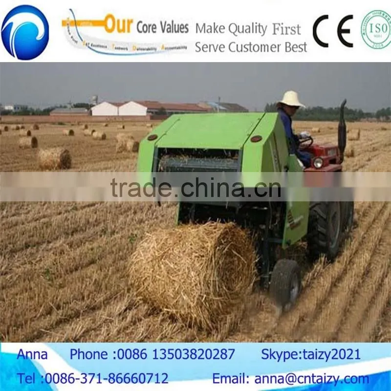 2016 China best selling mini round hay baler