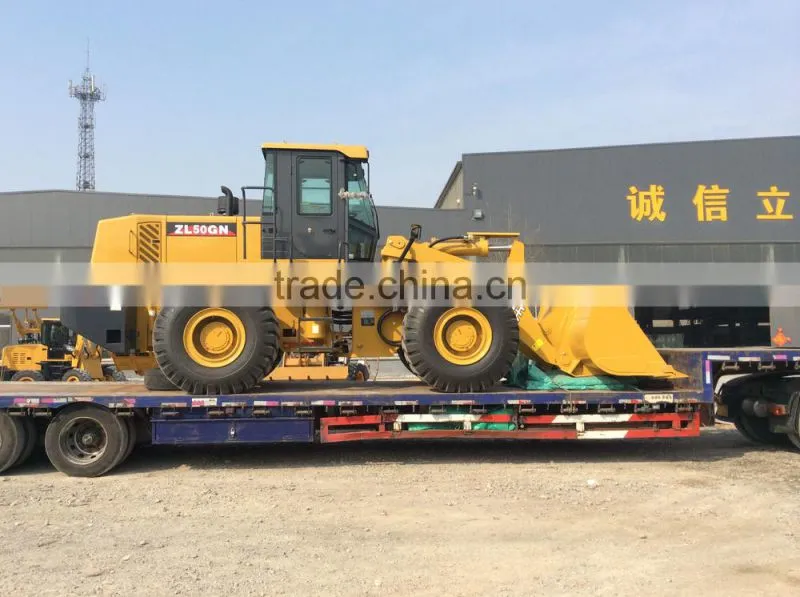 XCMG 5tons wheel loader ZL50GN Shangchai engine Weichai engine for sale