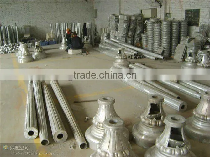 aluminum cast light poles