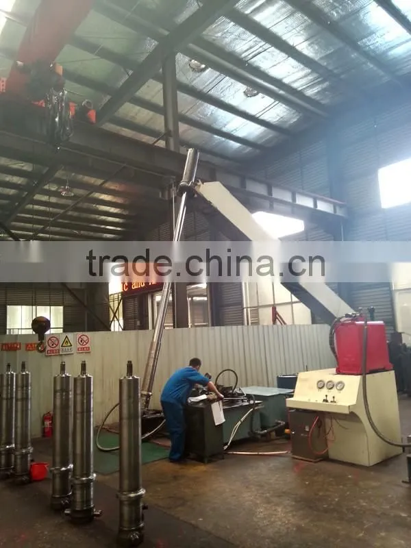 Heavy Dump Truck Telescopic Hydraulic Cylinder Ram