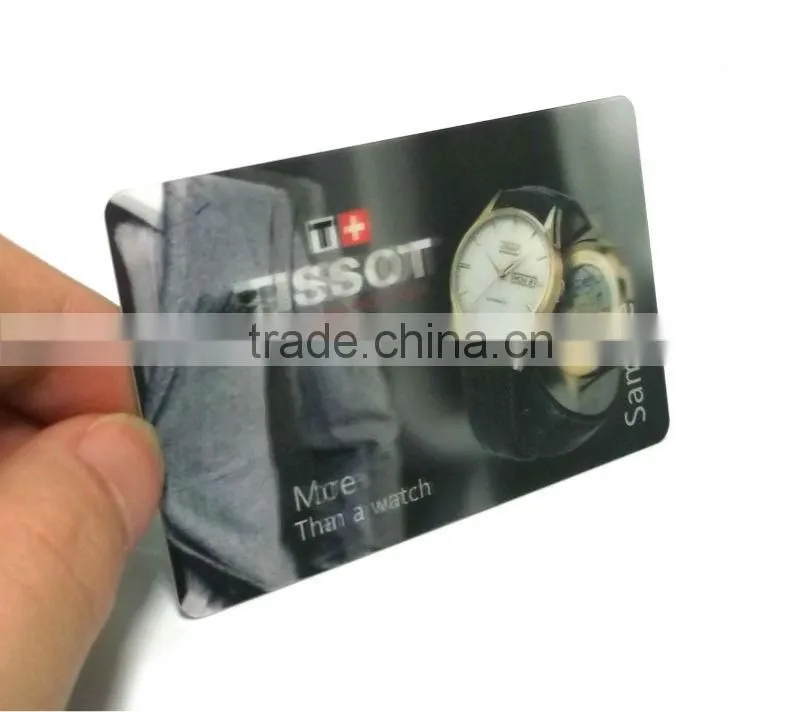 2014 new fashion customize plastic 3D card, 4D card, 3D hologram business card