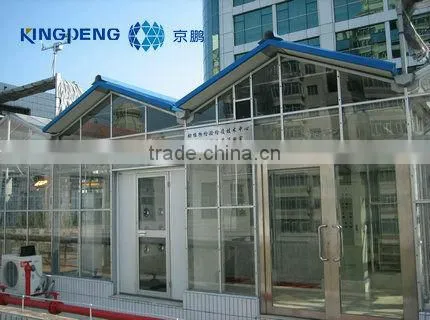 Greenhouse of polycarbonate sheet