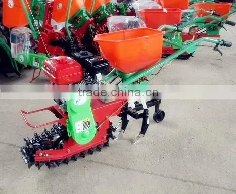 2016 hot sale multi-function 2 rows manual bean seeder