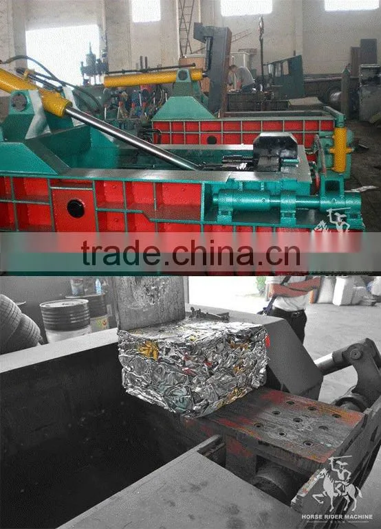 New type Strong Hydraulic Metal Scrap Iron Baler with high output