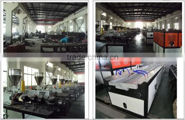 pvc corrugated pipe extrusion line / corrugated pipe machine