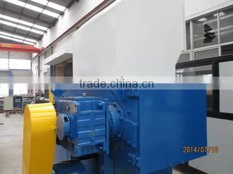 Hard plastic lump single shaft shredder