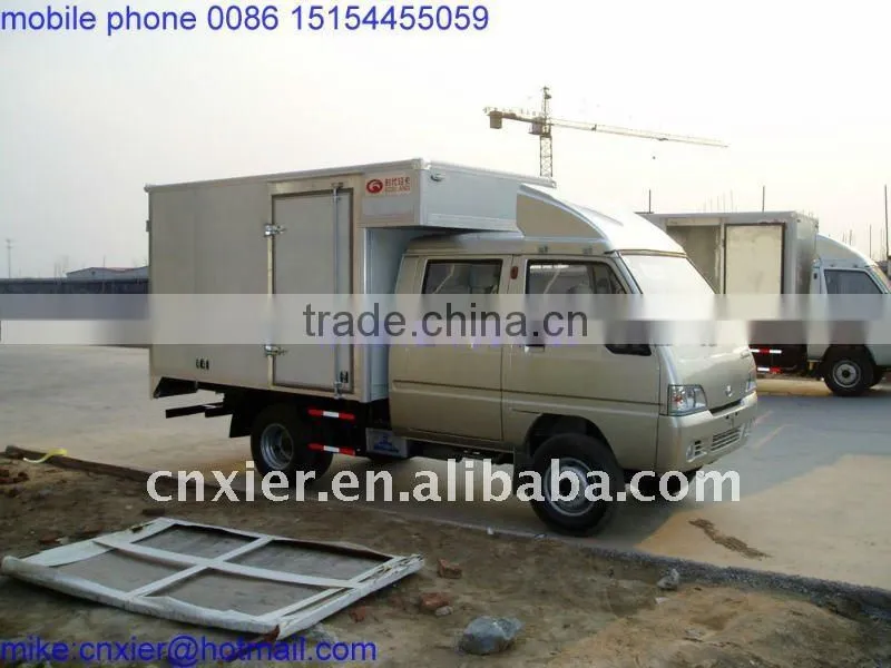 1/50 diecast container truck model solar cold room