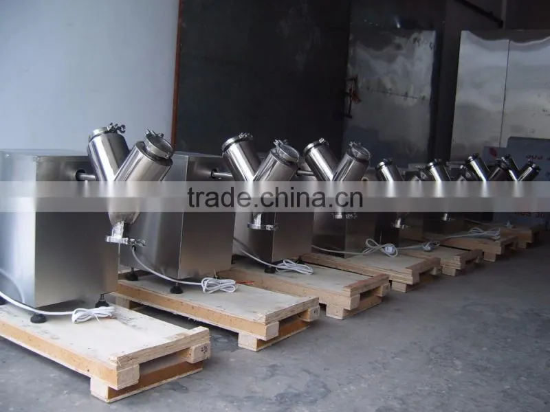 V shape wheat flour powder mixing machine