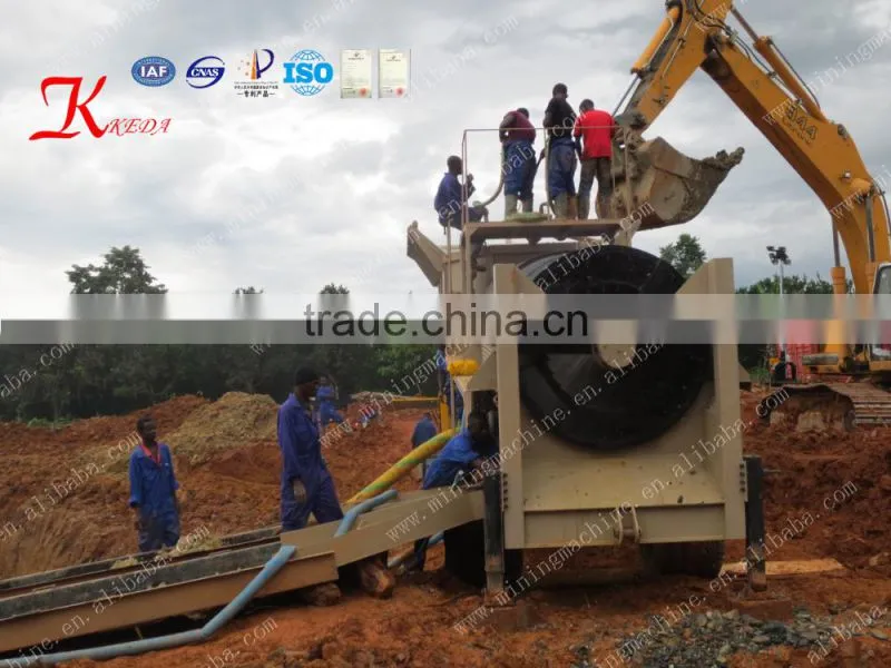 supply China placer gold mining equipment with low price
