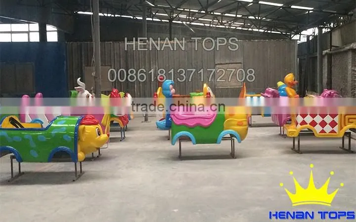 Indoor Soft Play Equipment Electrical Train High Mini Shuttle