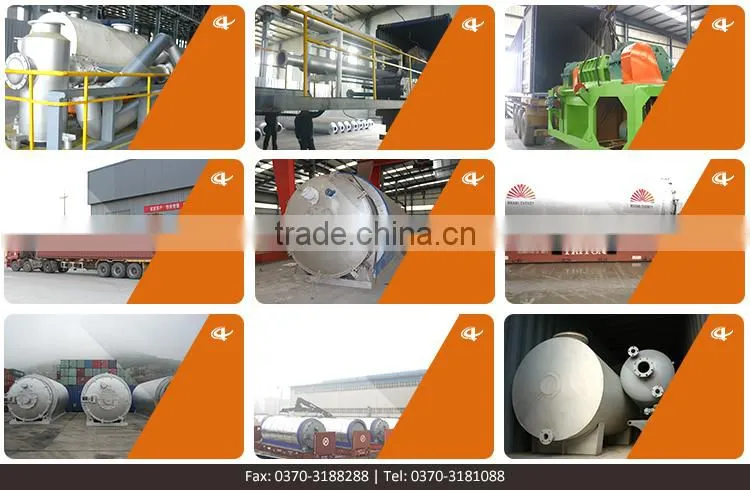 Waste oil recycling plant for base oil/diesel from used engine oil