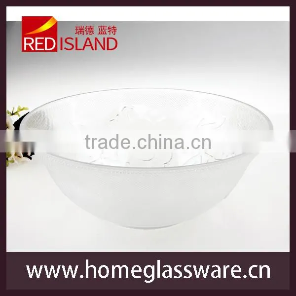 2016 The new design lead crystal fruit / salad glass bowl