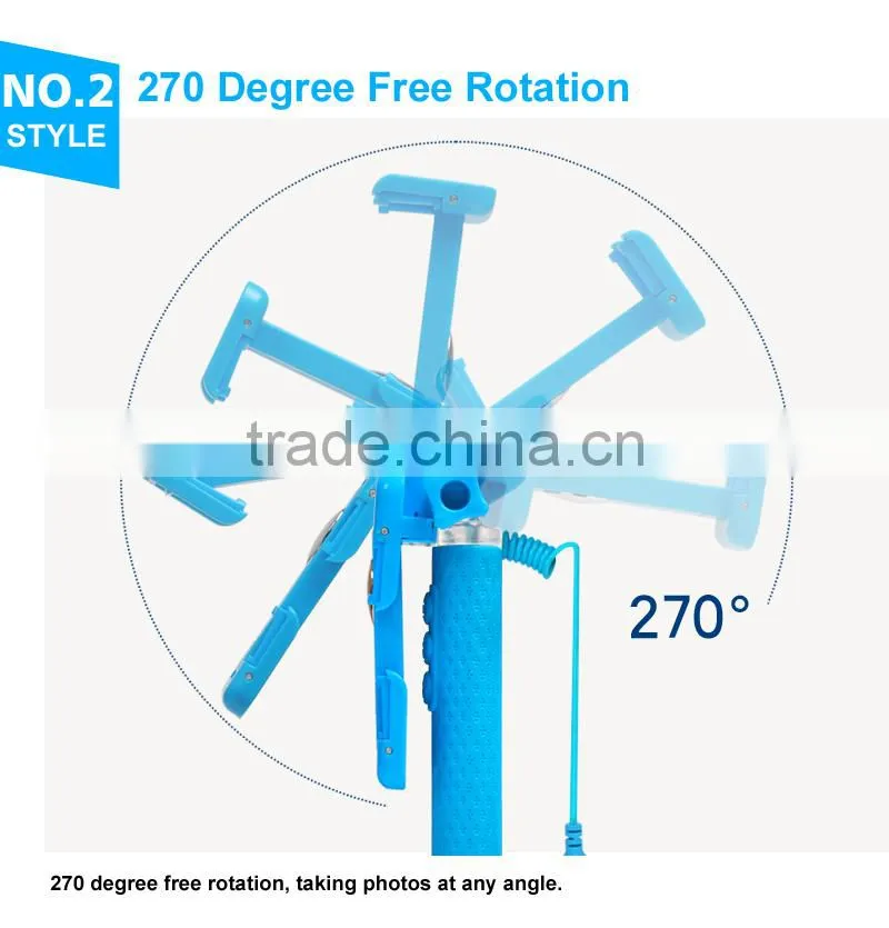 Hot sale high quality mobile phone flash light,mini selfie stick with LED light