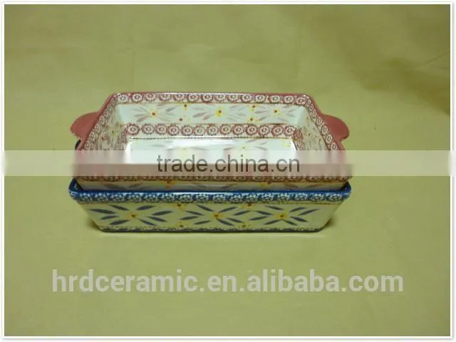 china hot sale useful cake porcelain bakeware