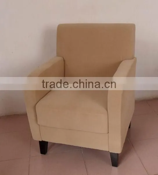 High back armrest restaurant sofa chair (EOE)