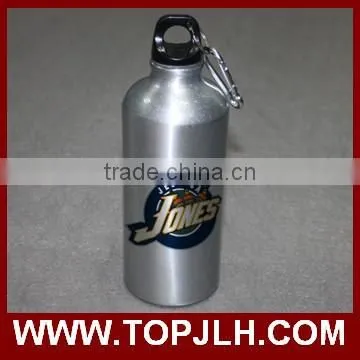 Promotional heat transfer printed metal aluminum travel sport bottles