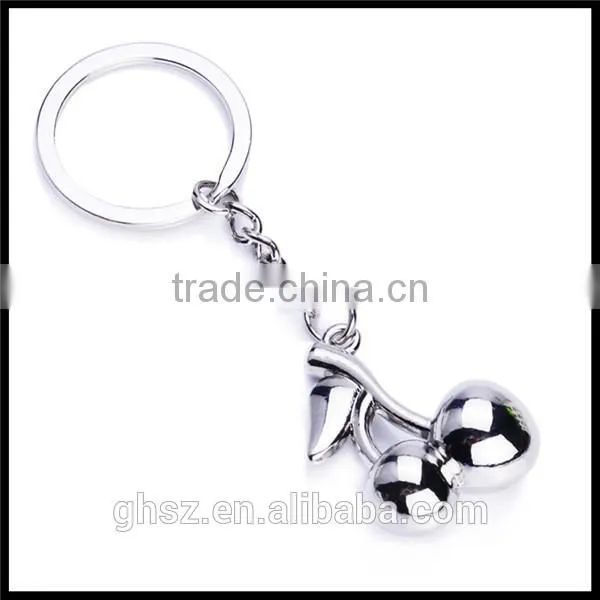 New design factory price piano key chain ring wholesale