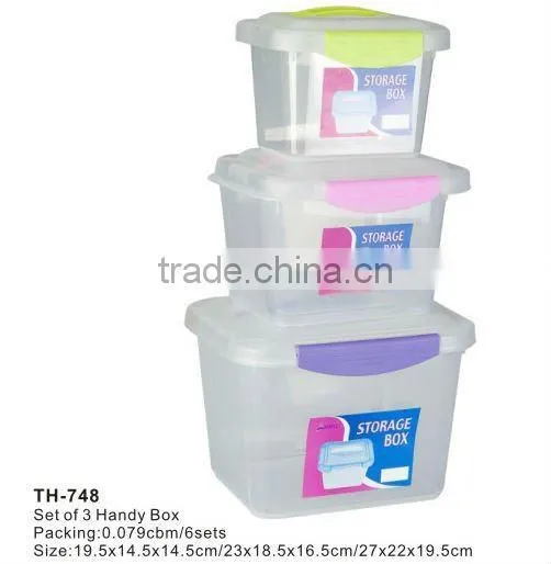 plastic storage box