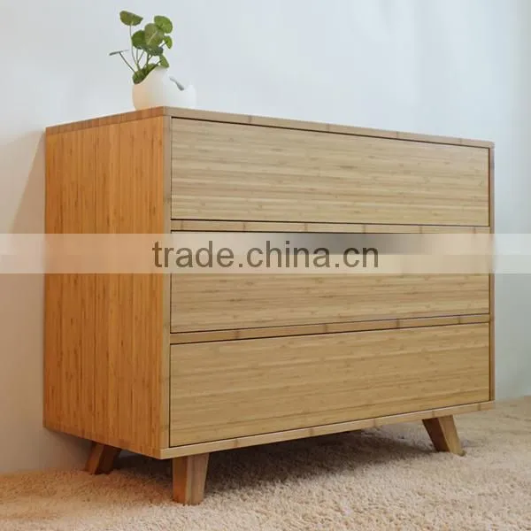 Fancy bamboo storage cabinet design for home furniture