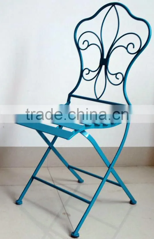 outdoor and living room metal folding chair